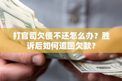 北京打官司欠债不还怎么办？胜诉后如何追回欠款？