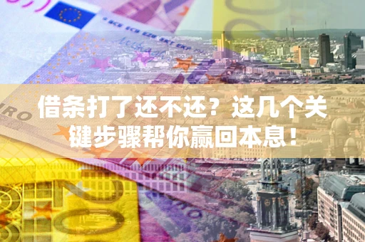 北京借条打了还不还？这几个关键步骤帮你赢回本息！