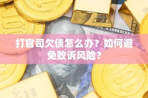 北京打官司欠债怎么办？如何避免败诉风险？