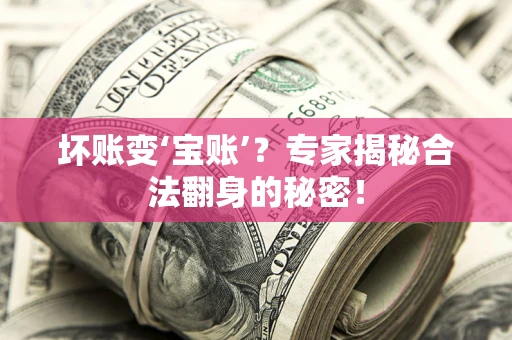 北京坏账变‘宝账’？专家揭秘合法翻身的秘密！