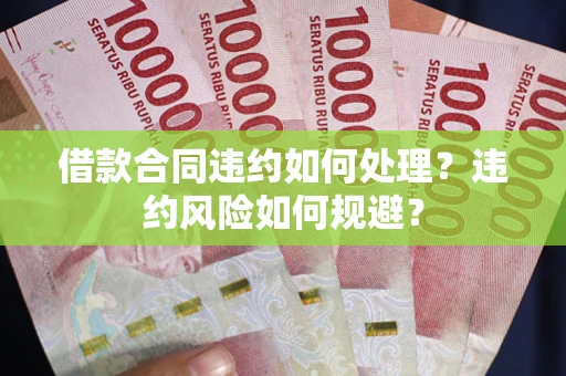 北京借款合同违约如何处理？违约风险如何规避？