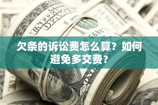 北京欠条的诉讼费怎么算？如何避免多交费？