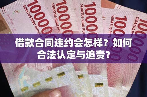 北京借款合同违约会怎样？如何合法认定与追责？